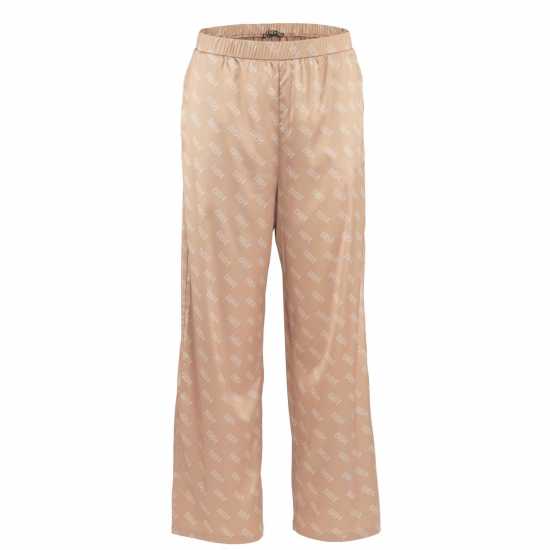 Biba Logo Pyjama Trousers Natural Дамски пижами