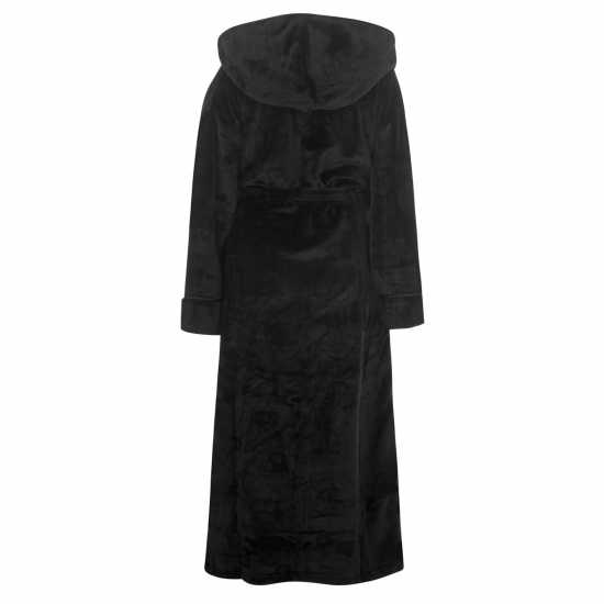 Biba Cosy Maxi Robe Black Дамски пижами