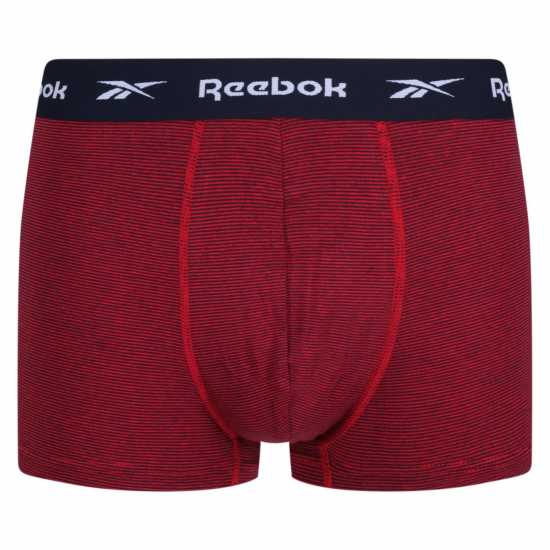 Reebok Мъжки Боксерки 3 Pack Logo Boxer Shorts Mens  Мъжко бельо