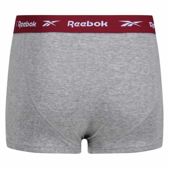 Reebok Мъжки Боксерки 3 Pack Logo Boxer Shorts Mens  Мъжко бельо