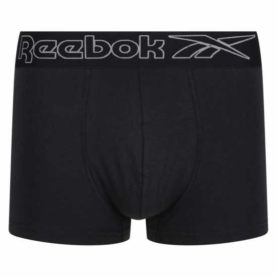 Reebok Мъжки Боксерки 5 Pack Logo Boxer Shorts Mens  Мъжко бельо