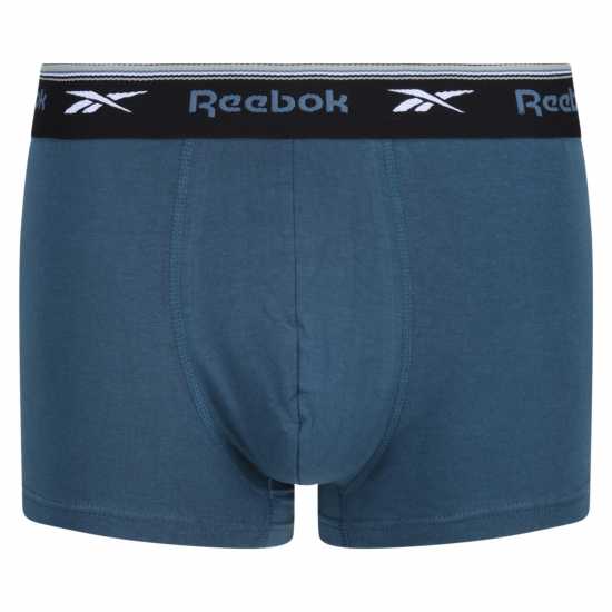 Reebok Мъжки Боксерки 5 Pack Logo Boxer Shorts Mens Multi Мъжко бельо