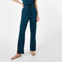 Biba Lace Trim Pyjama Trousers Hidden leo Дамски пижами