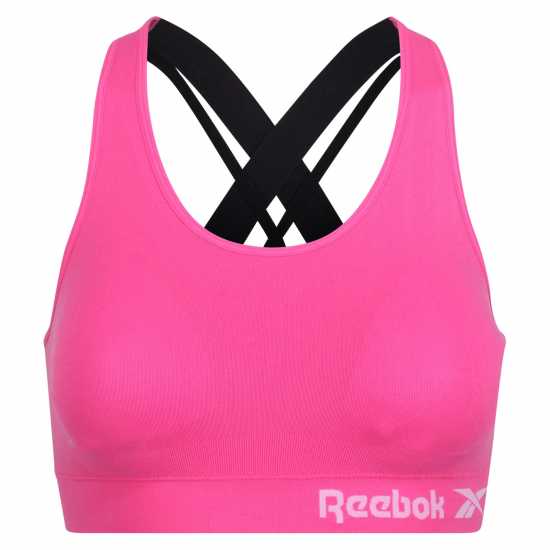 Reebok Alexa Sports Bra Womens Pink Дамско бельо