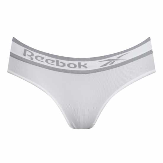 Reebok 3 Pack Bona Briefs Womens Grey - Дамско бельо