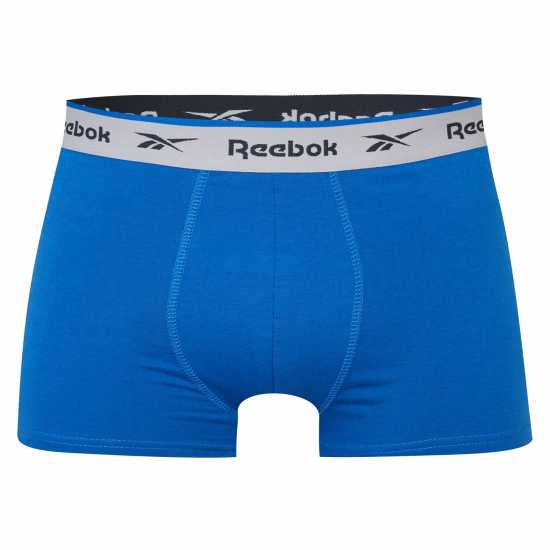 Reebok Мъжки Боксерки 4 Pack Boxer Shorts Mens Blue Мъжко бельо