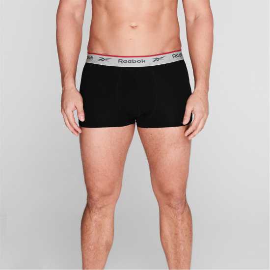 Reebok 4 Pack Everyday Mens Trunks Dark Asst Мъжко бельо