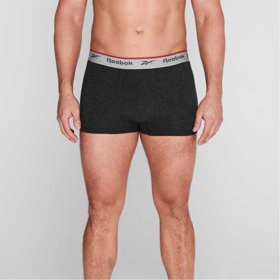 Reebok 4 Pack Everyday Mens Trunks Dark Asst Мъжко бельо