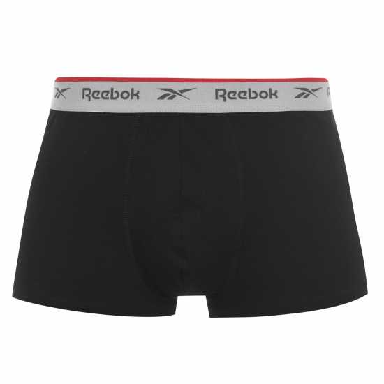 Reebok Мъжки Боксерки 4 Pack Boxer Shorts Mens Dark Asst Мъжко бельо