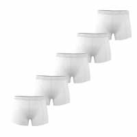 Giorgio Mens Essential 5-Pack Trunks White Мъжко бельо