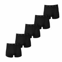 Giorgio Mens Essential 5-Pack Trunks Черно Мъжко бельо