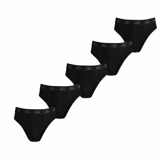 Essential Men's 5-Pack Briefs Черно 