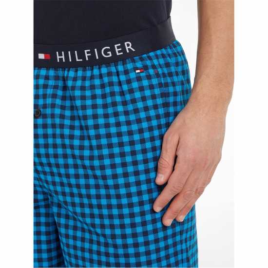 Tommy Hilfiger Cn Ss Short Woven Set  Мъжки пижами