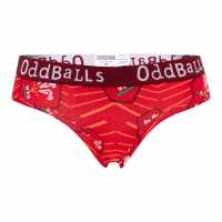 Oddballs Wales Rugby Ladies Brief  Дамско бельо