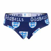 Oddballs England Football Classic Ladies Brief  Дамско бельо