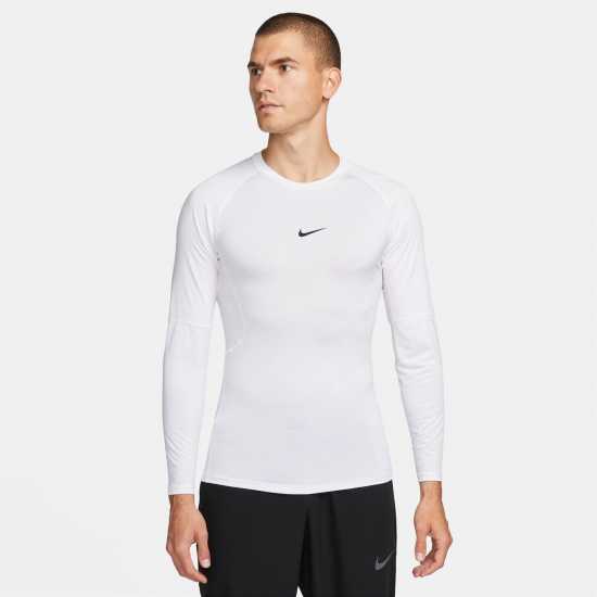 Nike Pro Men's Dri-Fit Tight Long-Sleeve Fitness Top Nike Pro Men's Dri-Fit Tight Long-Sleeve Fitness Top Мъжки дрехи за фитнес