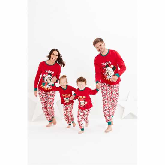 Character Family Mickey Mouse Christmas Pyjamas  Детско облекло с герои