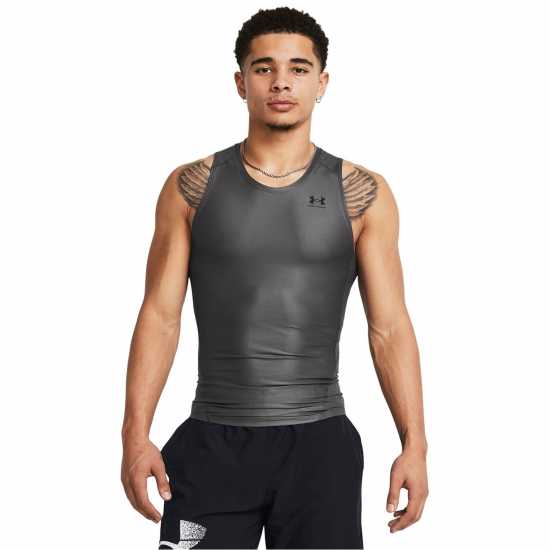 Under Armour Men's Isochill Tank Baselayer Top Сиво 