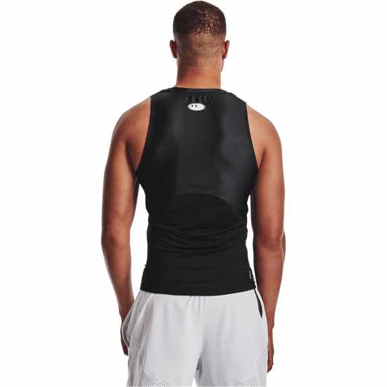 Under Armour Men's Isochill Tank Baselayer Top Черно/Бяло Under Armour Men's Isochill Tank Baselayer Top Черно/Бяло