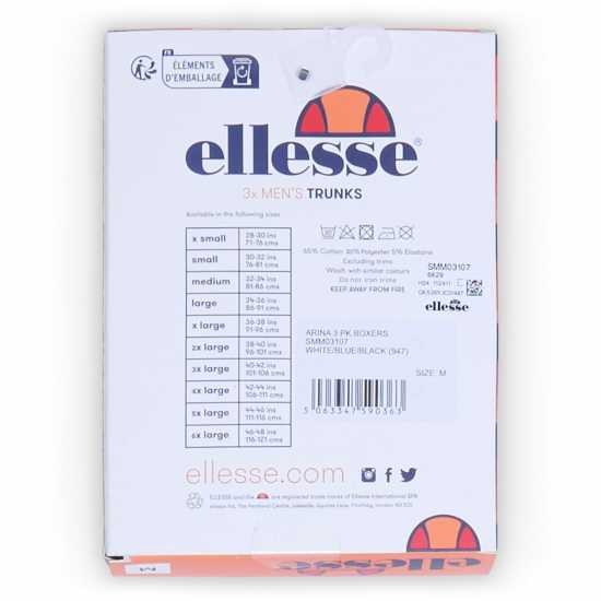 Ellesse 3 Pk Boxers Sn99  