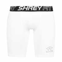 Shrey Intense Baselayer Shorts White Мъжки долни дрехи