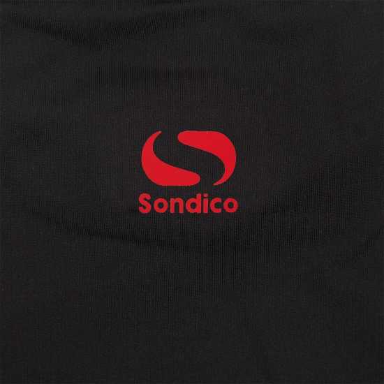 Sondico S Therm Mock Collar Top Junior Boys Black Детски основен слой дрехи