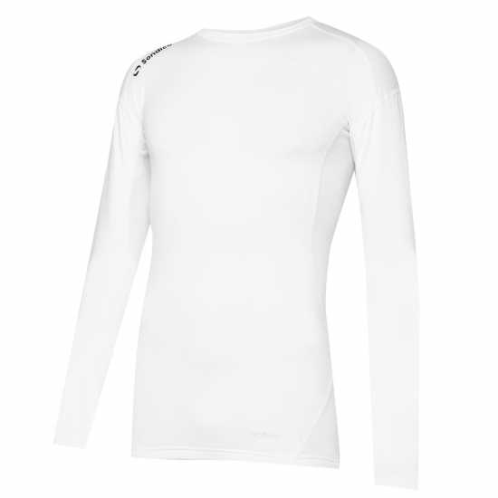 Sondico Core Base Long Sleeve Mens Бяло Мъжки долни дрехи