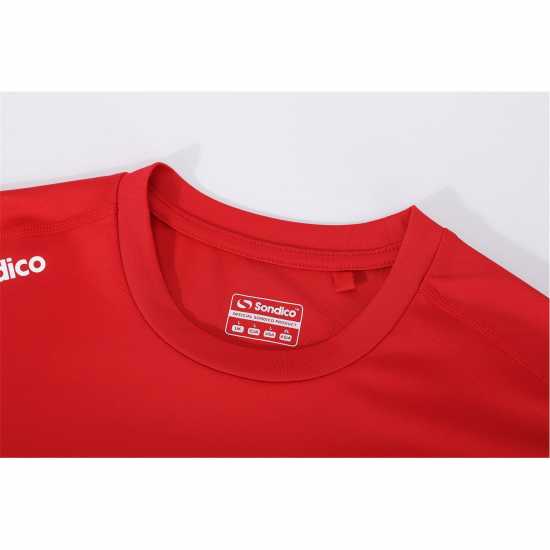 Sondico Core Base Long Sleeve Mens Червено Мъжки долни дрехи