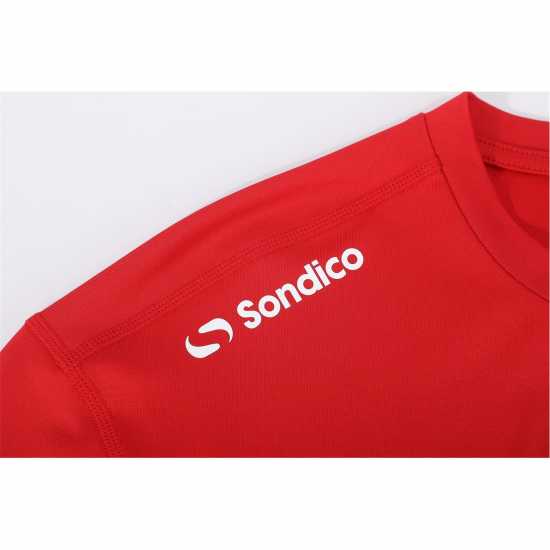 Sondico Основен Слой Мъже Base Core Long Sleeve Base Layer Mens Red Мъжки долни дрехи