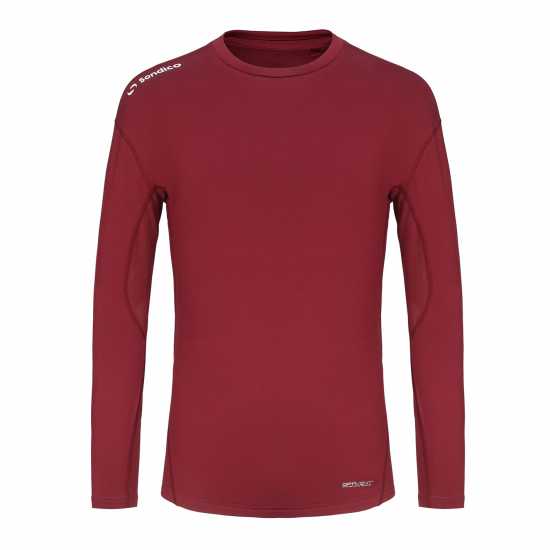 Мъжки долни дрехи Sondico Core Base Long Sleeve Mens Бордово Sondico Core Base Long Sleeve Mens Бордово Мъжки долни дрехи