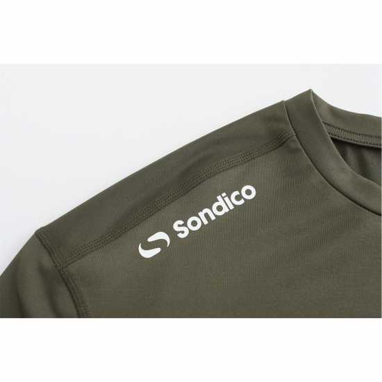 Sondico Основен Слой Мъже Base Core Long Sleeve Base Layer Mens Olive Мъжки долни дрехи