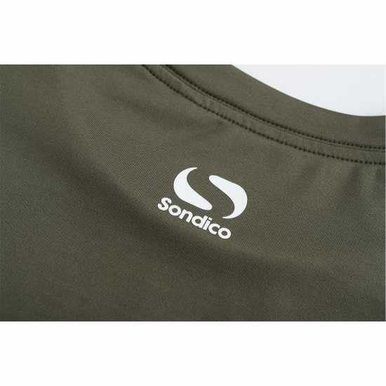 Sondico Основен Слой Мъже Base Core Long Sleeve Base Layer Mens Olive Мъжки долни дрехи