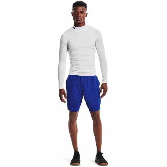 Under Armour Heatgear® Mock Long Sleeve Men's White Under Armour Heatgear® Mock Long Sleeve Men's White