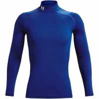 Under Armour Gear Armour Compression Mock Top Royal/White Мъжки долни дрехи
