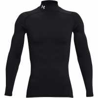 Under Armour Gear Armour Compression Mock Top Black/White Мъжки долни дрехи