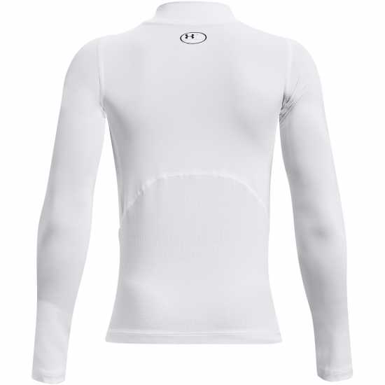 Under Armour Heatgear® Mock Long Sleeve Boys Бяло 