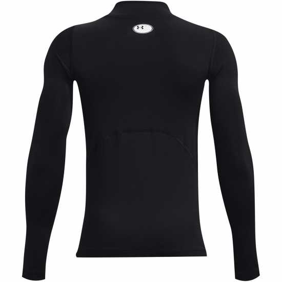 Under Armour Heatgear® Mock Long Sleeve Boys Черно Under Armour Heatgear® Mock Long Sleeve Boys Черно