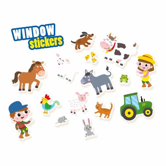 Children's Farm Window Stickers  Подаръци и играчки