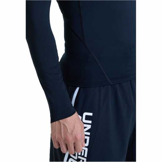 Under Armour Armour Heatgear® Long Sleeve Men's Черно 