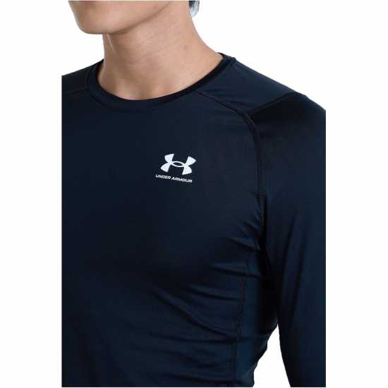 Under Armour Armour Heatgear® Long Sleeve Men's Черно 