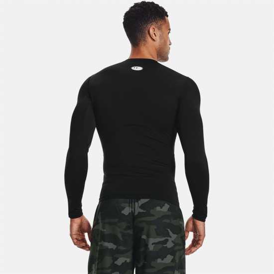 Under Armour Armour HeatGear® Long Sleeve Men's Черно Мъжки долни дрехи