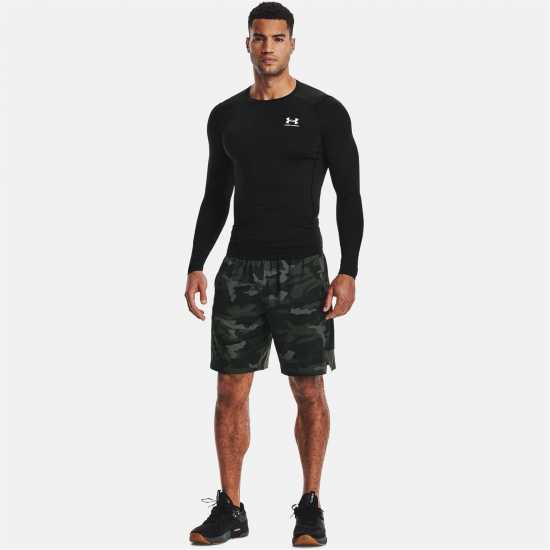 Under Armour Armour HeatGear® Long Sleeve Men's Черно Мъжки долни дрехи