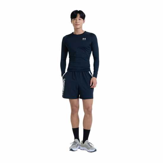 Under Armour Armour HeatGear® Long Sleeve Men's Черно Мъжки долни дрехи