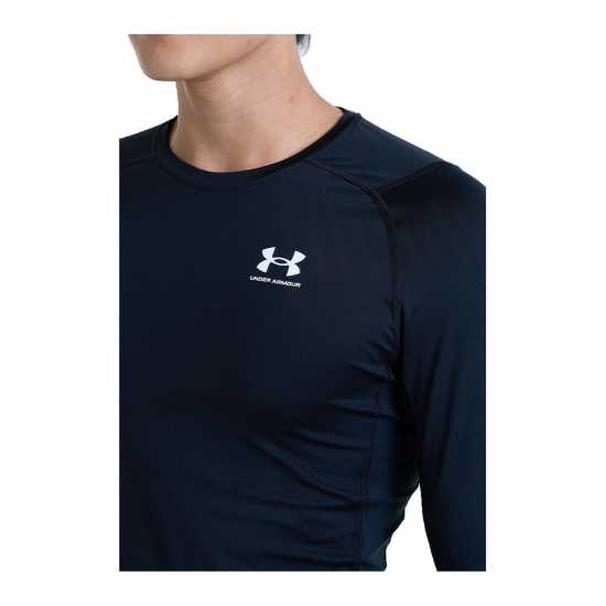 Under Armour Armour HeatGear® Long Sleeve Men's Черно Мъжки долни дрехи