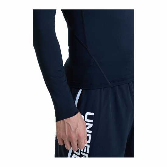Under Armour Armour HeatGear® Long Sleeve Men's Черно Мъжки долни дрехи
