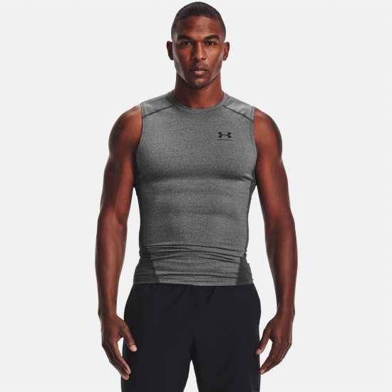 Under Armour Armour Heatgear® Sleeveless Men's Угарно черно Under Armour Armour Heatgear® Sleeveless Men's Угарно черно