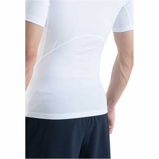 Under Armour Heatgear® Short Sleeve Mens White 