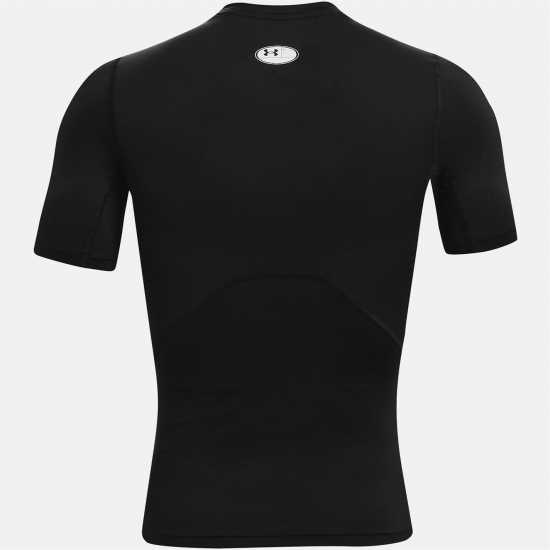 Under Armour Heatgear® Short Sleeve Mens Черно Футболни тренировъчни горнища