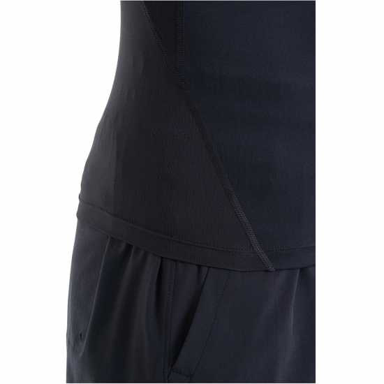 Under Armour Heatgear® Short Sleeve Mens Черно Футболни тренировъчни горнища