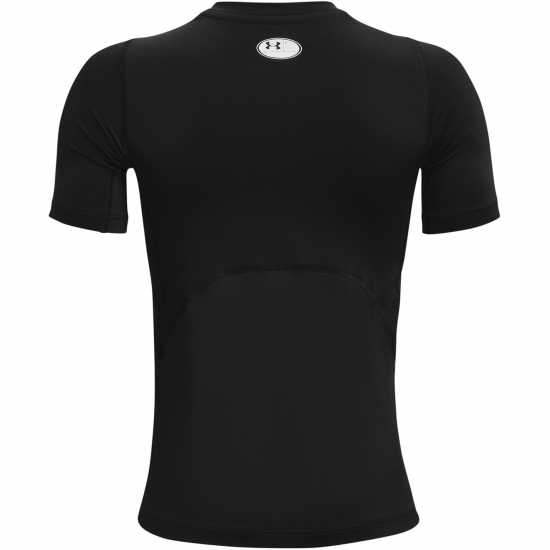 Under Armour Heatgear® Short Sleeve Boys Черно 
